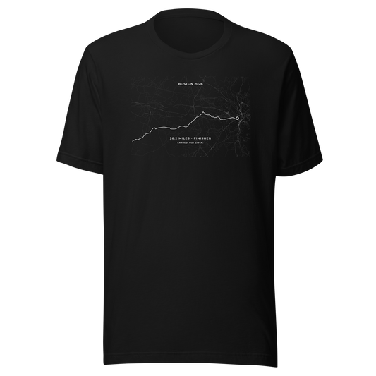 2026 Boston Marathon Finisher Tshirt - Unisex