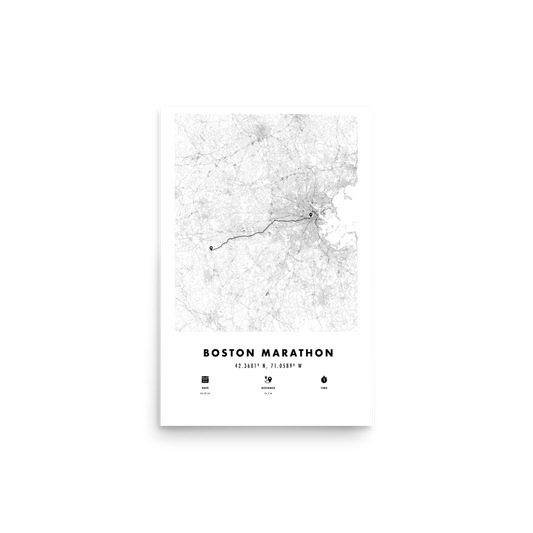 2026 Boston Marathon Finisher - Poster