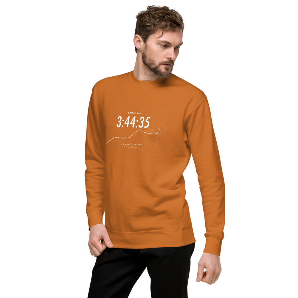 2026 Boston Marathon Finisher Sweatshirt - Unisex