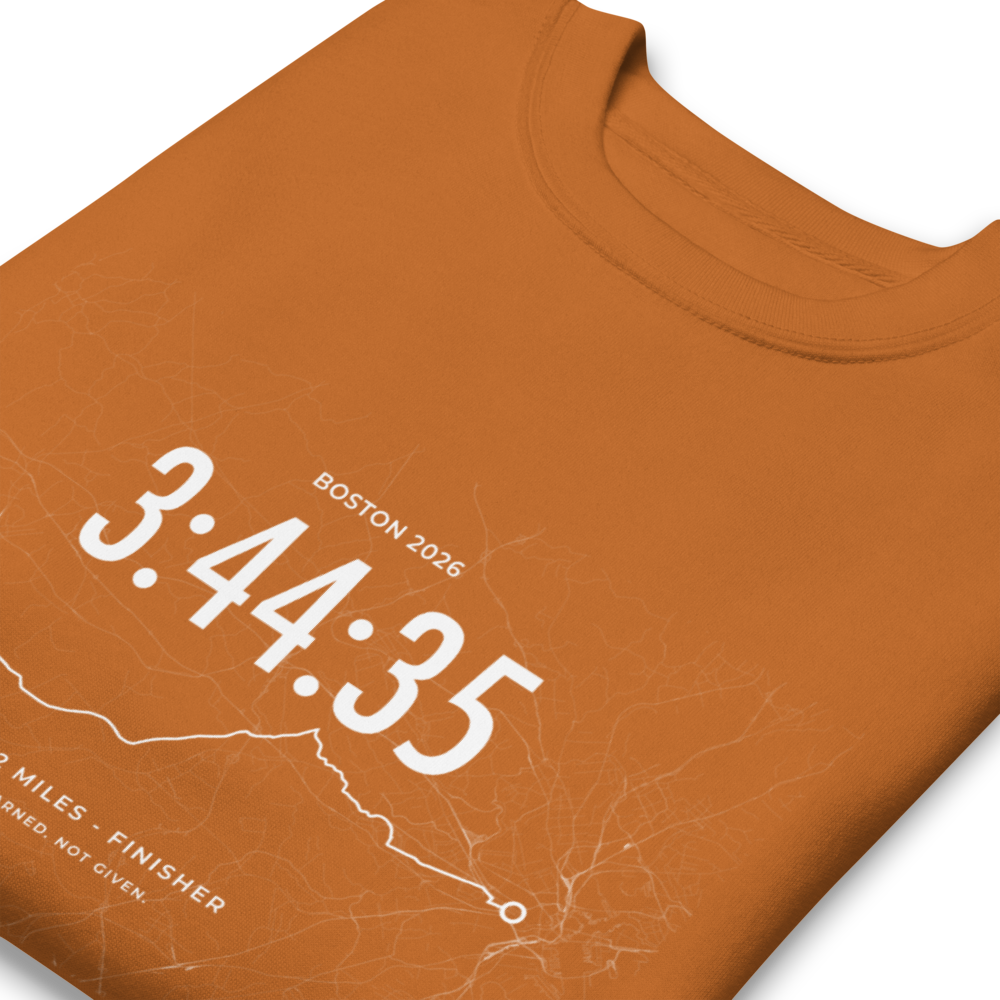2026 Boston Marathon Finisher Sweatshirt - Unisex