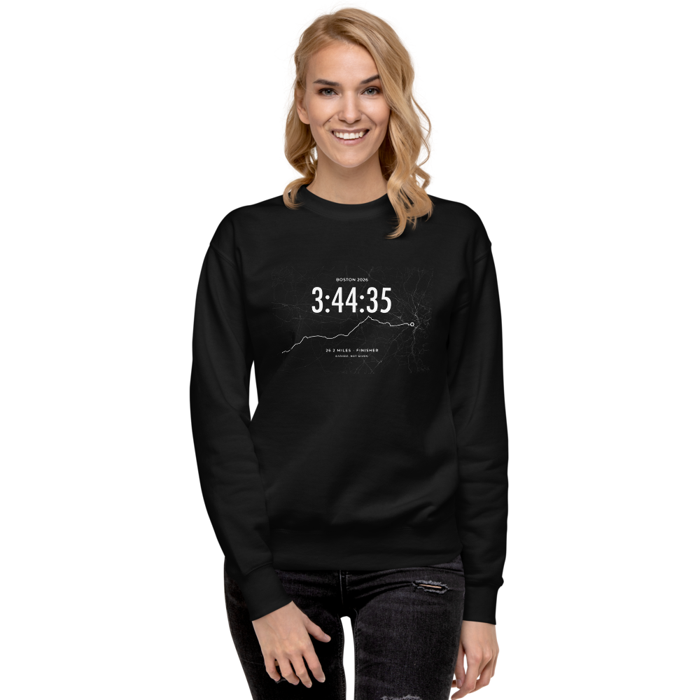 2026 Boston Marathon Finisher Sweatshirt - Unisex