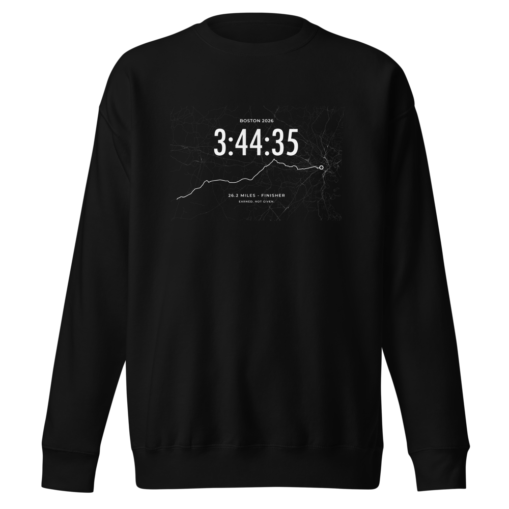 2026 Boston Marathon Finisher Sweatshirt - Unisex