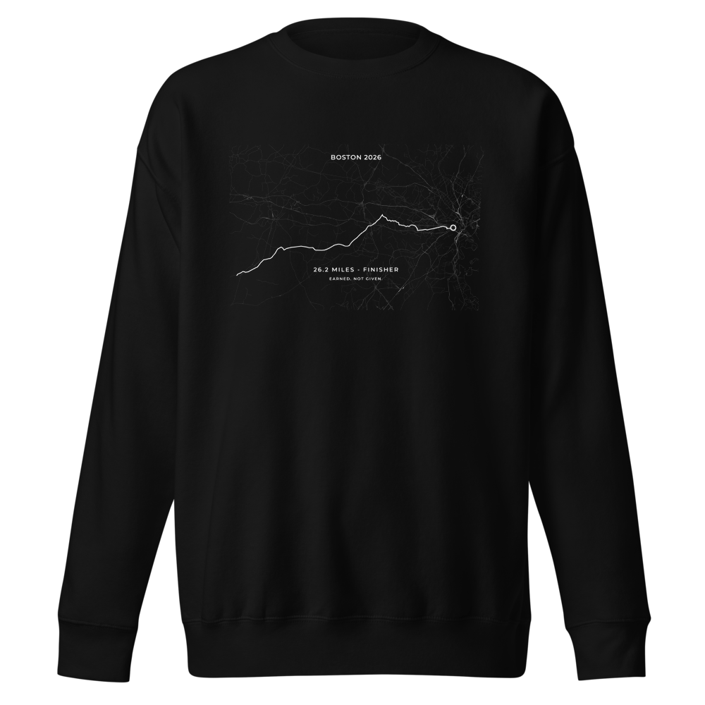 2026 Boston Marathon Finisher Sweatshirt - Unisex