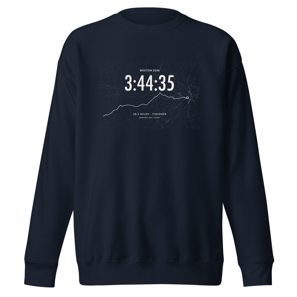 2026 Boston Marathon Finisher Sweatshirt - Unisex